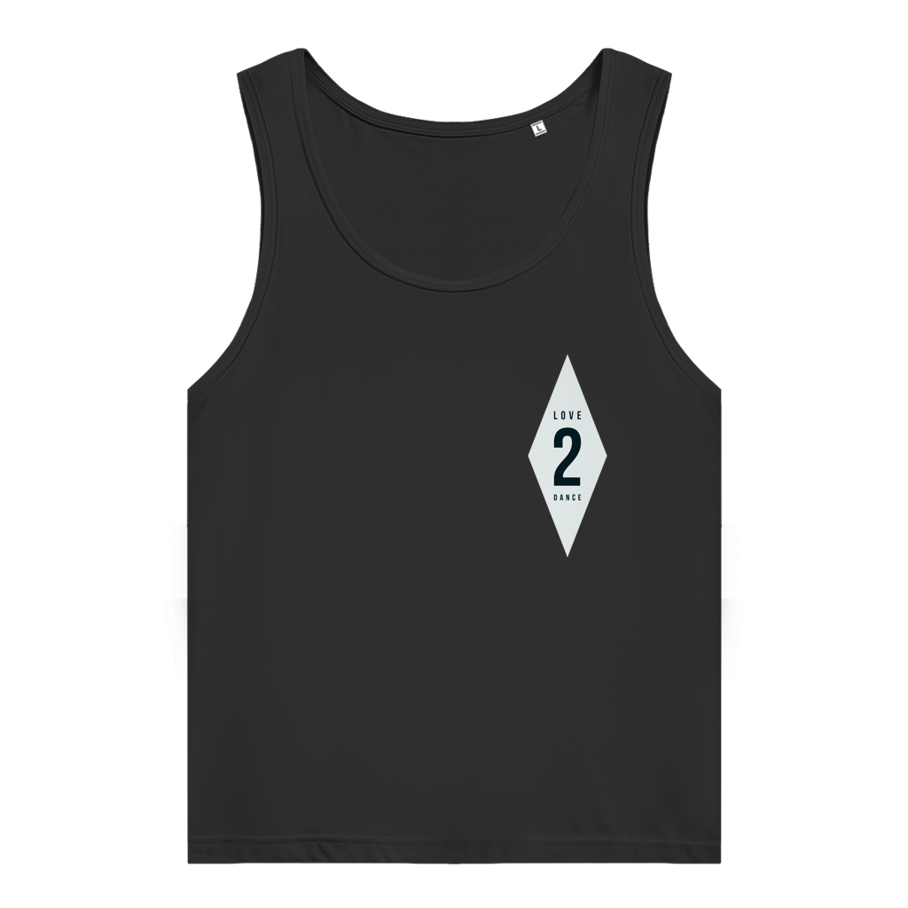 Damen Premium Organic Tank Top L2D Logo Bright